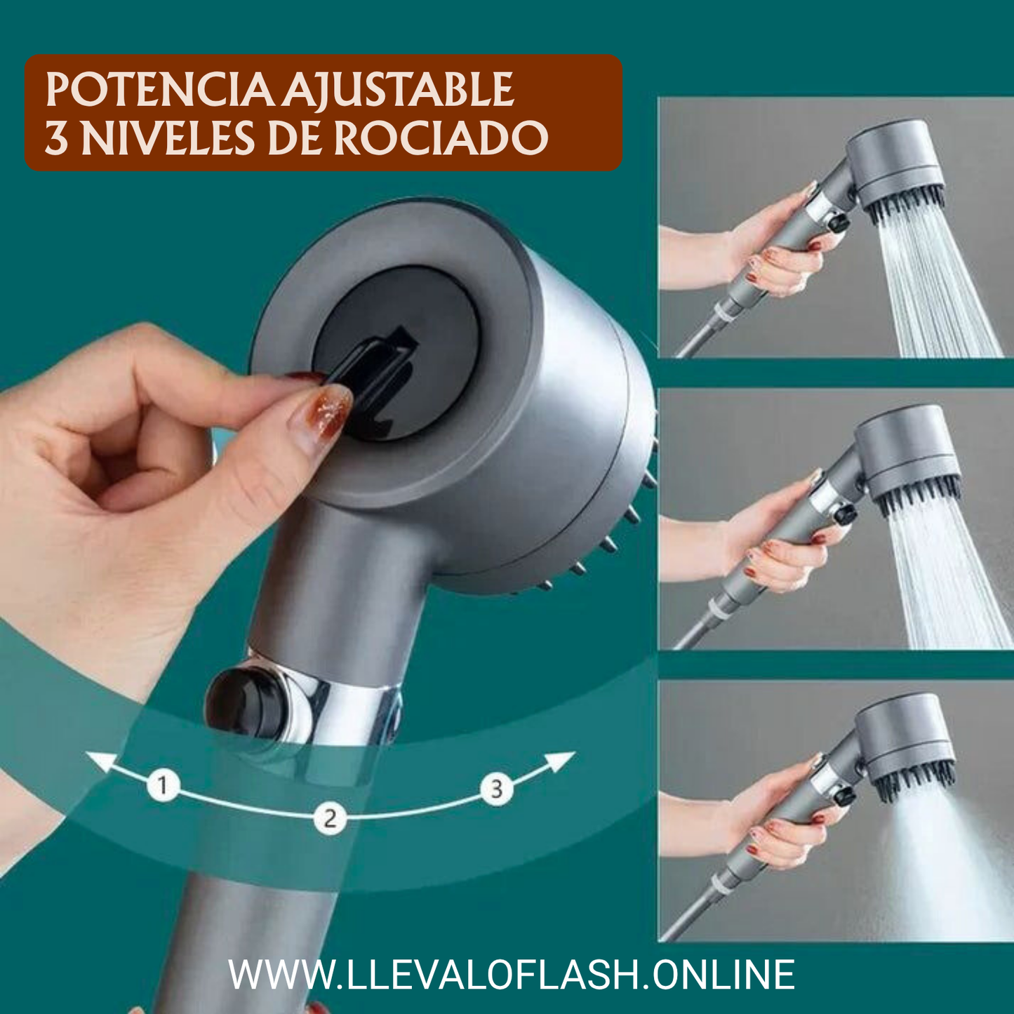 HydroSPA- Ducha Masajeadora
